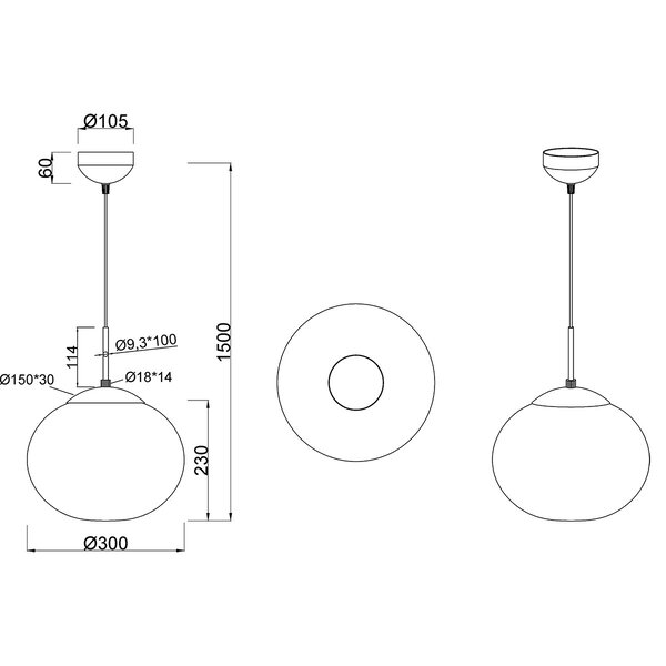 HLW LED Metalen Gouden LED Hanglamp Trion Ferdi - Rond, Mat Messing, E27 Fitting HLW LED Metalen Gouden LED Hanglamp Trion Ferdi - Rond, Mat Messing, E27 Fitting