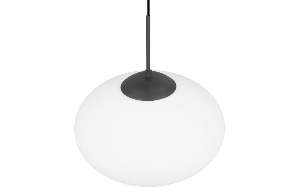 HLW LED Black Metal LED Pendant Lamp - Trion Ferdi 40cm, E27, Adjustable HLW LED Black Metal LED Pendant Lamp - Trion Ferdi 40cm, E27, Adjustable