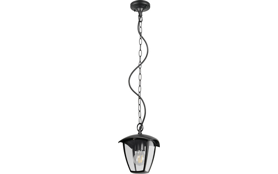 HLW LED Black LED Pendant Lamp Trion Kadenta with E27 Fitting - Modern & Energy Efficient