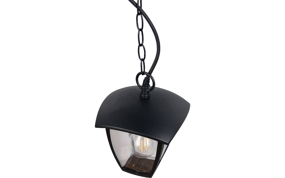 HLW LED Black LED Pendant Lamp Trion Kadenta with E27 Fitting - Modern & Energy Efficient