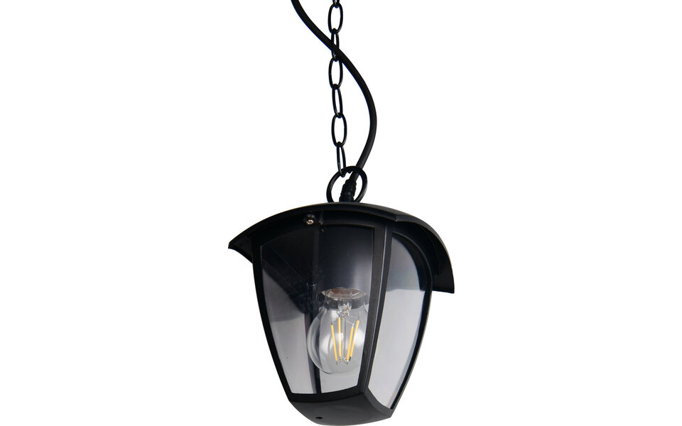HLW LED Black LED Pendant Lamp Trion Kadenta with E27 Fitting - Modern & Energy Efficient