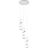 LED Pendant Lamp Trion Meser - Matte White, Metal 3-light Design
