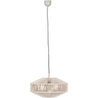 HLW LED Stijlvolle LED Hanglamp Trion Silka - Metalen Witte LED Hanglamp 46cm, E27 Fitting