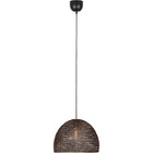 HLW LED LED Hanglamp 1-lichts - Metalen Bronzen LED Hanglamp Rond 36 cm