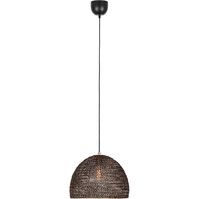 Bronze Metal LED Pendant Lamp - 36 cm, Adjustable