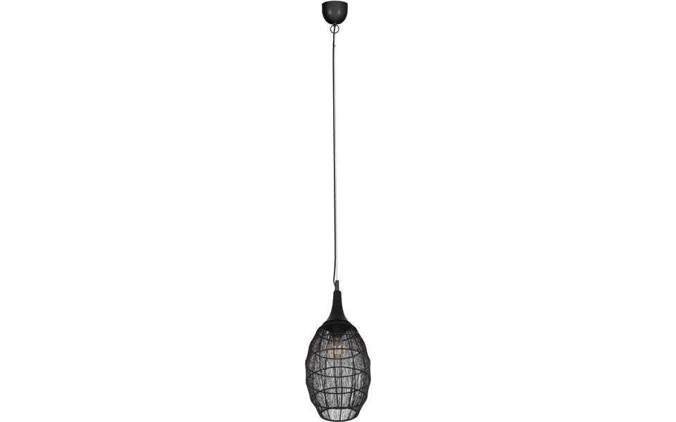 HLW LED LED Pendant Lamp Trion Sorana - Black Metal LED Pendant Lamp with E27 Fitting HLW LED LED Pendant Lamp Trion Sorana - Black Metal LED Pendant Lamp with E27 Fitting
