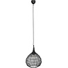 Zwarte LED Hanglamp Trion Sorana - Metalen E27 Design 42 cm Verlichting per ruimte Zwarte LED Hanglamp Trion Sorana - Metalen E27 Design 42 cm Verlichting per ruimte