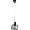 Mat Zwarte LED Hanglamp - Metalen Trion Alia, E27 Fitting Mat Zwarte LED Hanglamp - Metalen Trion Alia, E27 Fitting