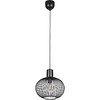 LED Pendant Lamp Matte Black - Metal 1-Light Trion Alia LED Pendant Lamp Matte Black - Metal 1-Light Trion Alia