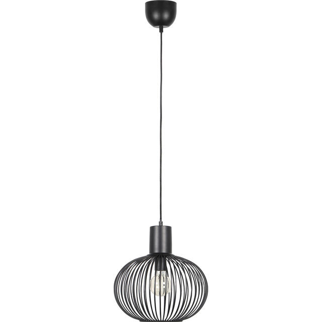 moderne zwarte metalen LED hanglamp met 1 licht en 10W vermogen moderne zwarte metalen LED hanglamp met 1 licht en 10W vermogen