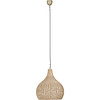 LED Pendant Lamp Trion Jen - Round 54 cm with Jute - E27 Fitting