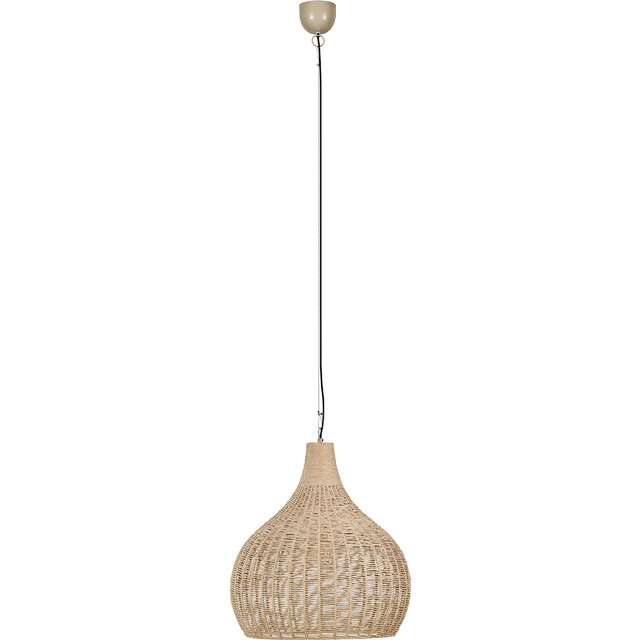 LED Hanglamp Trion Jen - Rond 54 cm met Jute - E27 Fitting Verlichting per ruimte