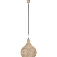 LED Pendant Lamp Trion Jen - Round 35.5 cm with Jute Light Window LED Pendant Lamp Trion Jen - Round 35.5 cm with Jute Light Window