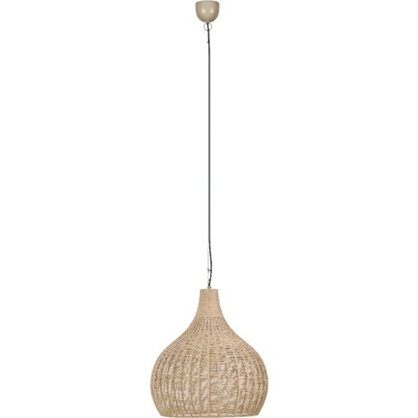 LED Hanglamp Trion Jen - Stijlvolle ronde hanglamp met jute en E27 fitting LED Hanglamp Trion Jen - Stijlvolle ronde hanglamp met jute en E27 fitting