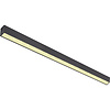 Lineaire LED Hanglamp 40W - Zwart & Wit - Warm Wit Lineaire LED Hanglamp 40W - Zwart & Wit - Warm Wit