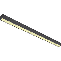 Linear LED Pendant Light 40W - Black & White - Warm White