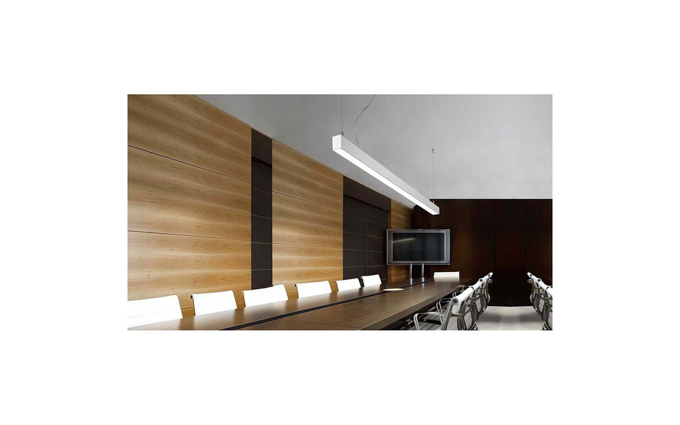 HLW LED Linear Black LED Pendant Lamp 40W - Kozolux Tino, 4200lm, Adjustable Light Color HLW LED Linear Black LED Pendant Lamp 40W - Kozolux Tino, 4200lm, Adjustable Light Color