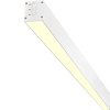 Lineaire Witte LED Hanglamp 40W - Warm Wit 3000K, 120cm Lineaire Witte LED Hanglamp 40W - Warm Wit 3000K, 120cm