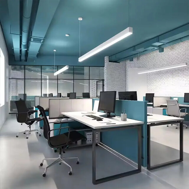 HLW LED Lineaire Witte LED Hanglamp 40W - Neutraal Wit 4000K LED Lamp 120cm HLW LED Lineaire Witte LED Hanglamp 40W - Neutraal Wit 4000K LED Lamp 120cm