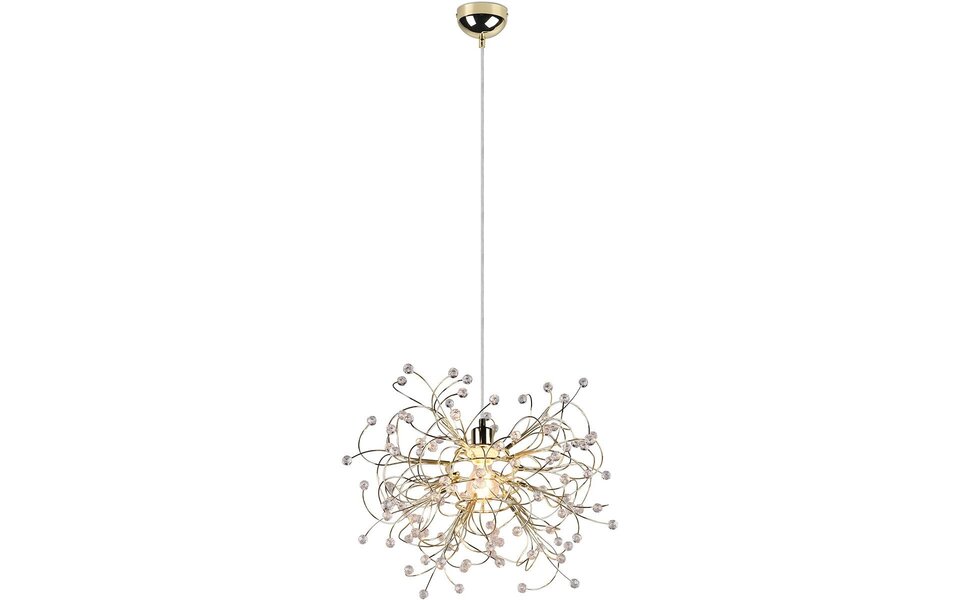 HLW LED Gouden LED Hanglamp Mat Goud - E27 Fitting, Verstelbare LED Lamp HLW LED Gouden LED Hanglamp Mat Goud - E27 Fitting, Verstelbare LED Lamp