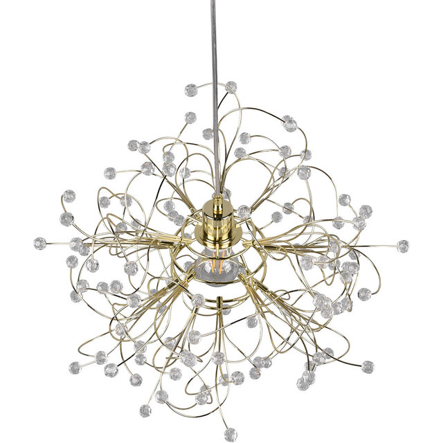 HLW LED Gold LED Pendant Lamp Matte Gold - E27 Fitting, Adjustable LED Lamp HLW LED Gold LED Pendant Lamp Matte Gold - E27 Fitting, Adjustable LED Lamp