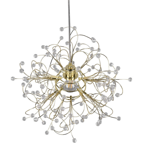 HLW LED Gouden LED Hanglamp Mat Goud - E27 Fitting, Verstelbare LED Lamp HLW LED Gouden LED Hanglamp Mat Goud - E27 Fitting, Verstelbare LED Lamp