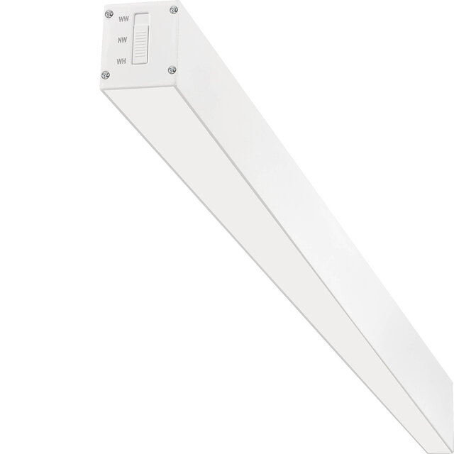 HLW LED 40W LED Hanglamp - Witte Lineaire LED Lamp Kozolux Tino met 3in1 CCT HLW LED 40W LED Hanglamp - Witte Lineaire LED Lamp Kozolux Tino met 3in1 CCT