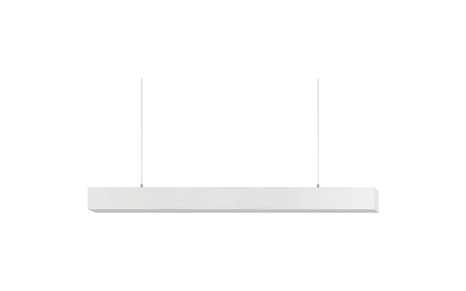 HLW LED Kozolux Tino 40W LED Hanglamp - Witte Lineaire LED lamp 120cm Daglicht Wit HLW LED Kozolux Tino 40W LED Hanglamp - Witte Lineaire LED lamp 120cm Daglicht Wit