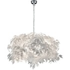 HLW LED LED Pendant Lamp Trion Lovy - 4-light E14 Fitting - Round Polished Chrome