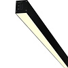 Linear LED Pendant Lamp 40W - Black & White - Warm White 3000K