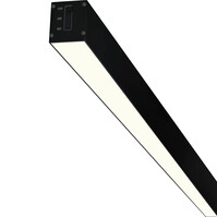 Linear LED Pendant Lamp 40W - Black & White - Natural White Light