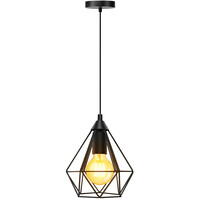 Classic Black LED Pendant Lamp - Retro LED Lamp E27 Fitting Classic Black LED Pendant Lamp - Retro LED Lamp E27 Fitting