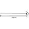HLW LED Linear LED Pendant Lamp 40W - White LED lamp with neutral white light 4000K