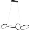 Dimbare LED Hanglamp 37W - Mat Zwart & Warm Wit Licht Verlichting per ruimte
