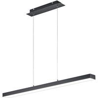 Dimmable Black LED Pendant Lamp 18W - Trion Agina
