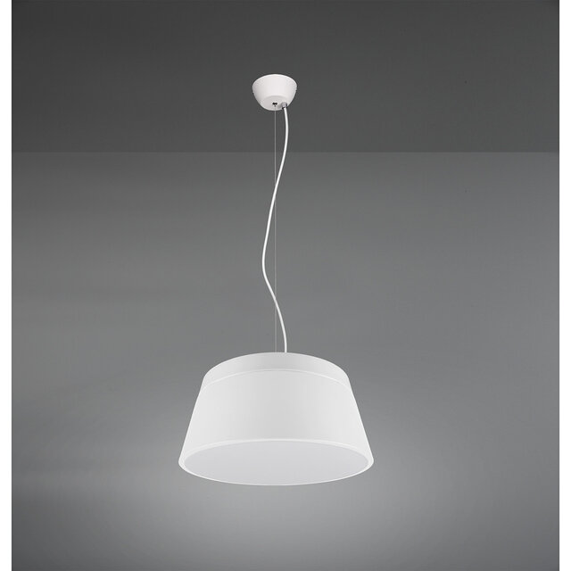 HLW LED LED Pendant Lamp Trion Barnaness - Matte White, 3-light, Aluminum, E27