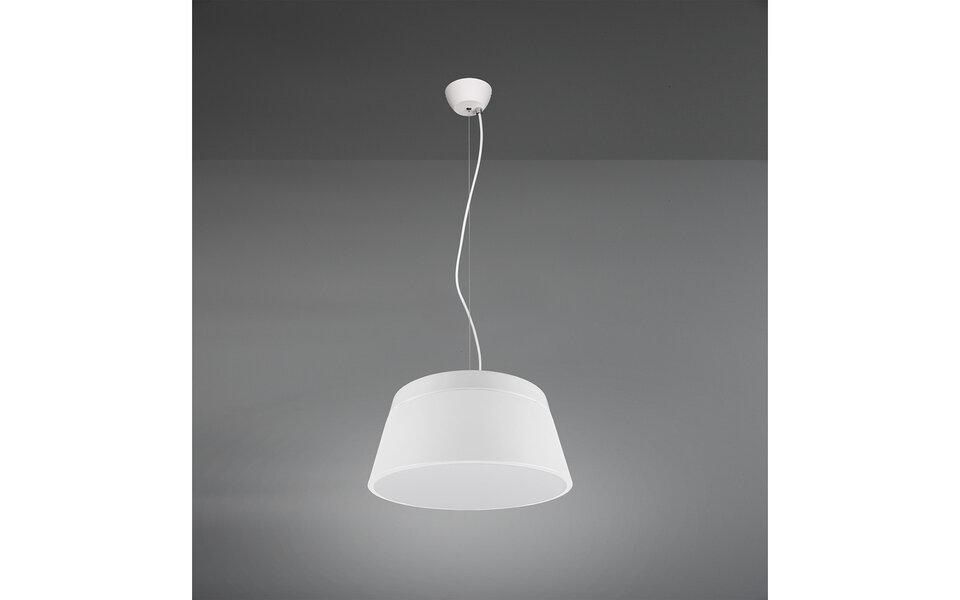 HLW LED LED Hanglamp Trion Barnaness - Mat Wit, 3-lichts, Aluminium, E27