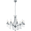 LED Chandelier Trion Lacarno - 8x E14 Fitting - Round Matte Chrome LED Chandelier Trion Lacarno - 8x E14 Fitting - Round Matte Chrome