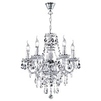 LED lamp Chandelier Trion Lucy - 5-light Matte Chrome