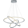 LED Pendant Lamp WiZ 80W - Dimmable, Smart & RGB LED Pendant Lamp in Matte Nickel
