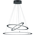LED Pendant Lamp Trion Duban 75W - Dimmable, Warm White 3000K, Matte Anthracite