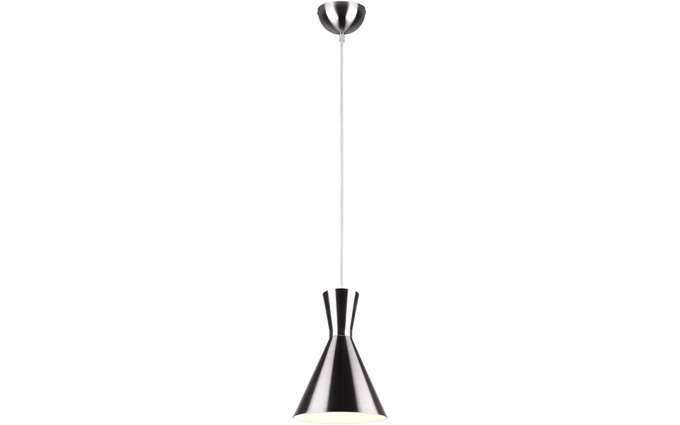 HLW LED LED Pendant Lamp Trion Ewomi - Modern Matte Nickel Aluminum, E27 Fitting, Ø20cm