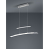 HLW LED Dimmable LED Pendant Lamp Trion Somas 16W - Matte Nickel, Adjustable Color & Aluminum