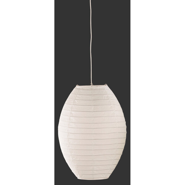 HLW LED LED Hanglamp Trion Ponton - Ovaal Mat Wit Papier, Witte LED Hanglamp met E27 HLW LED LED Hanglamp Trion Ponton - Ovaal Mat Wit Papier, Witte LED Hanglamp met E27