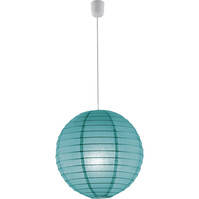 LED Pendant Lamp Matte Turquoise - Trion Ponton E27 Fitting