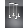 HLW LED LED Pendant Lamp Trion Ewomi - White 4-light LED Pendant Lamp with E27 Fitting