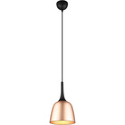 HLW LED Gouden LED Hanglamp Trion Christa - Mat Goud, Aluminium, E27, Ø200mm