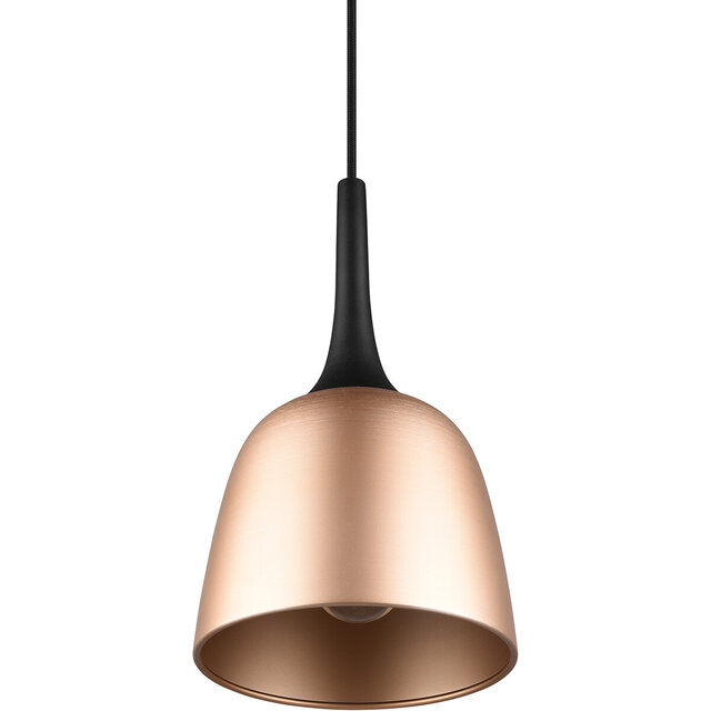 HLW LED Gouden LED Hanglamp Trion Christa - Mat Goud, Aluminium, E27, Ø200mm