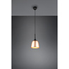 HLW LED Gold LED Pendant Lamp Trion Christa - Matt Gold, Aluminum, E27, Ø200mm