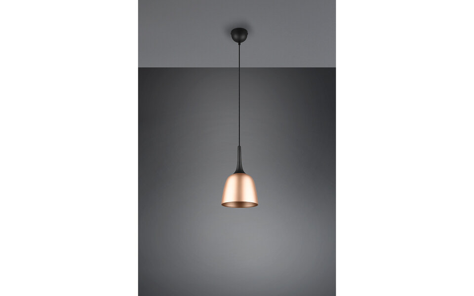 HLW LED Gouden LED Hanglamp Trion Christa - Mat Goud, Aluminium, E27, Ø200mm